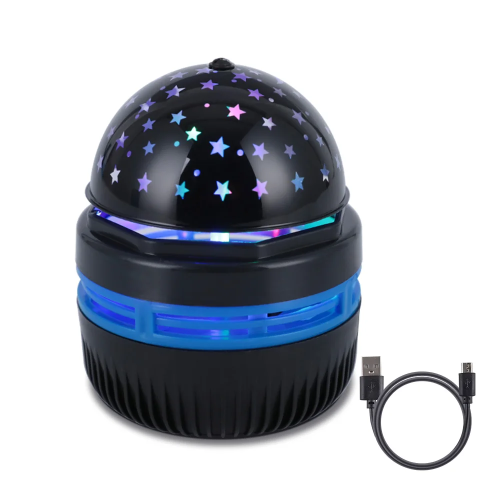 New design 360 Rotation RGB Led Crystal Star Sky& Magic Ball Light 3w Colorful Lamp Rotating indoor bedroom night Lighting