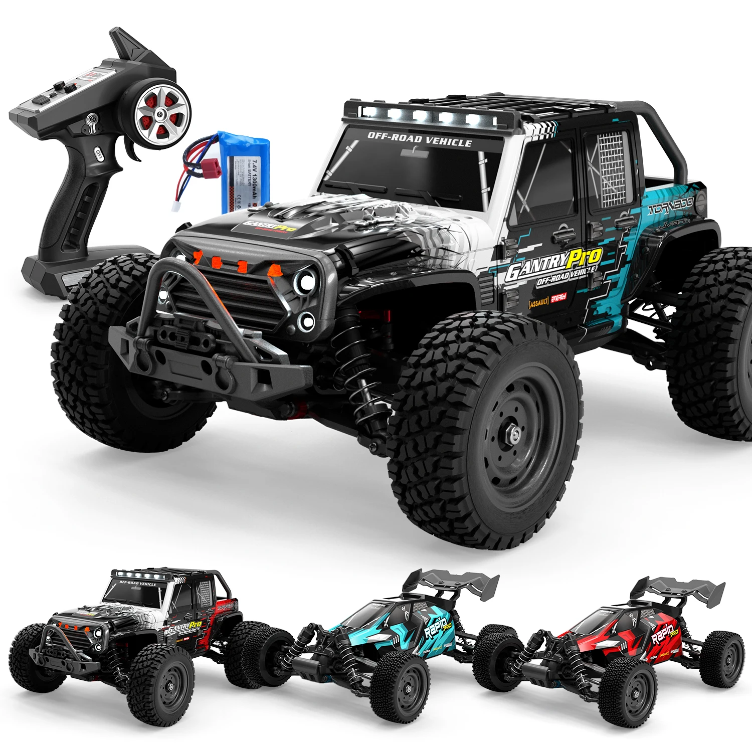 HOSH SCY-16103 PRO RC Car Brushless 2.4G 4wd Drive 1/16 70km/High Speed RCCar Remote Control Off-Road Buggy RC Vehicle Truck Toy