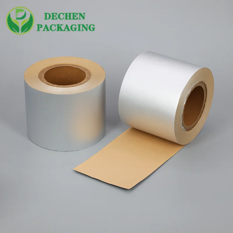 Alu Coated Paper Aluminum Foil Paper Butter Aluminum Foil Laminated Paper Board