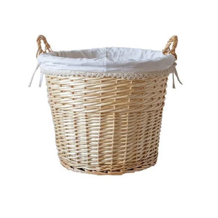 Round  wicker picnic basket set  from China factory cheap wicker picnic basket set