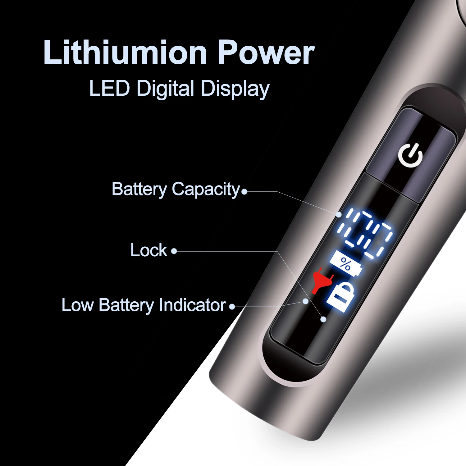 Professional  Grooming Kit Battery Indicate Hair Trimmer Clipper Face Body Nose Hair Trimmer Haircut for Men