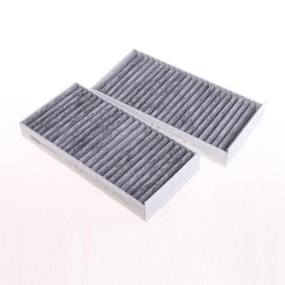 High Performance Car Cabin Active Carbon Pleated Air HEPA Filter