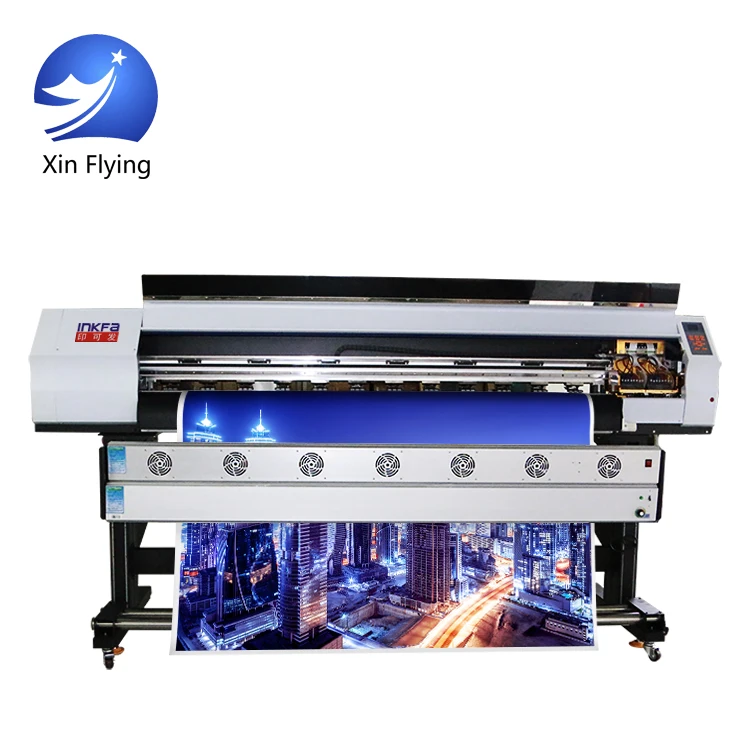 Китай лучший цвет плакат цена DX5 printhead эко растворителя flex печатная