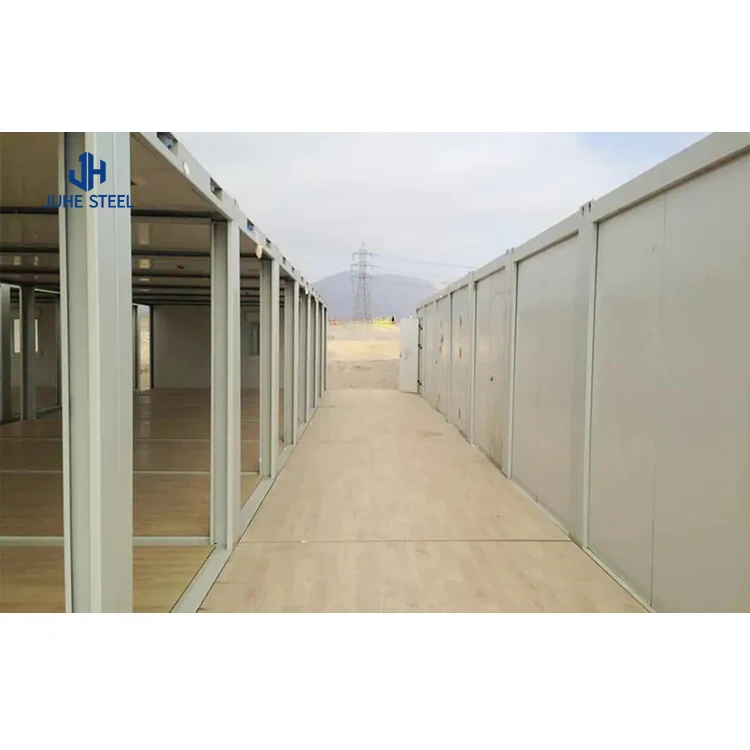 Luxury Chinese prefabricated houses mobile fast moving steel structure wooden houses small house