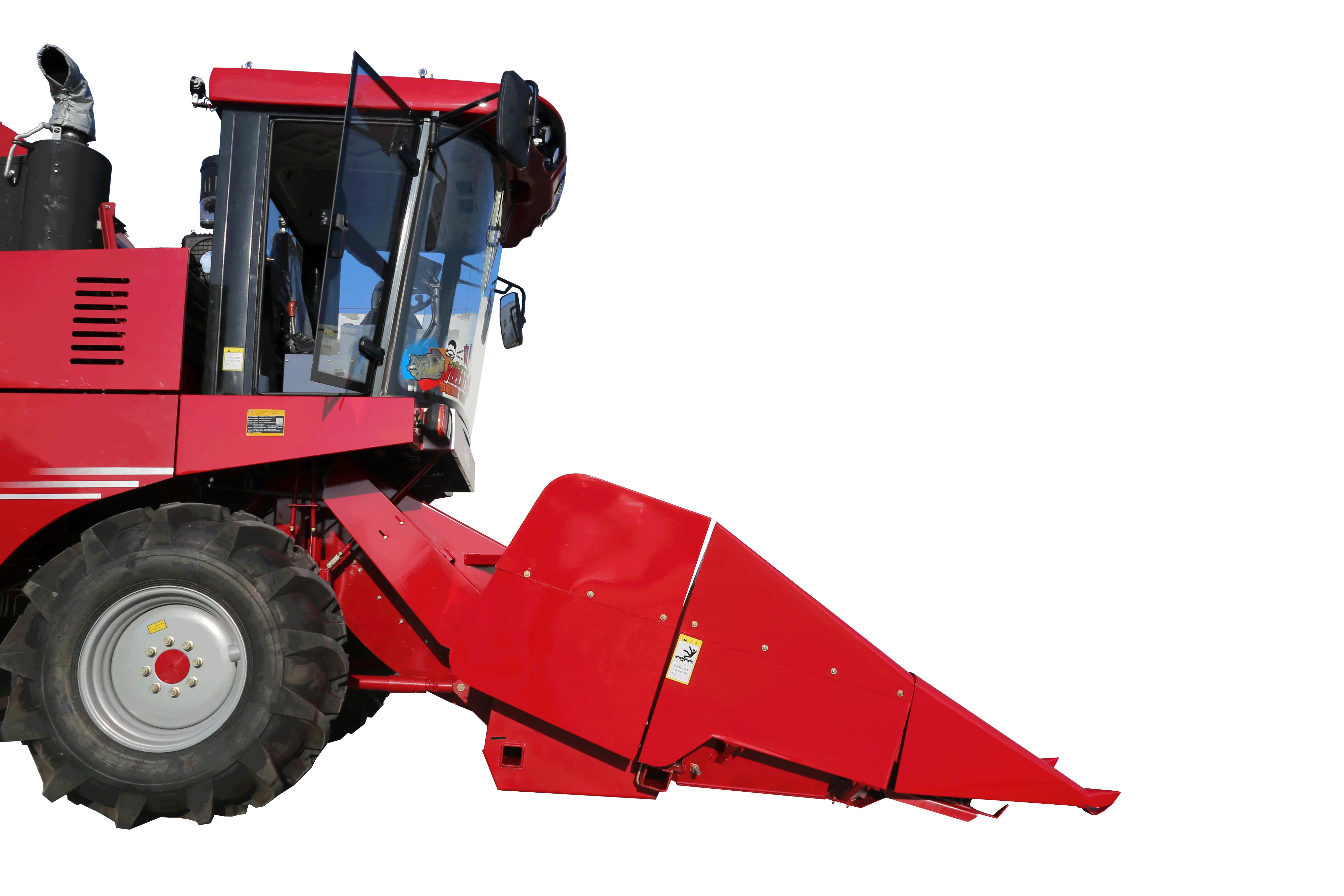 4 Lines Harvesting Machine Agriculture Yongmeng Self-propelled Corn Harvester Mini Combine Harvester For Sale
