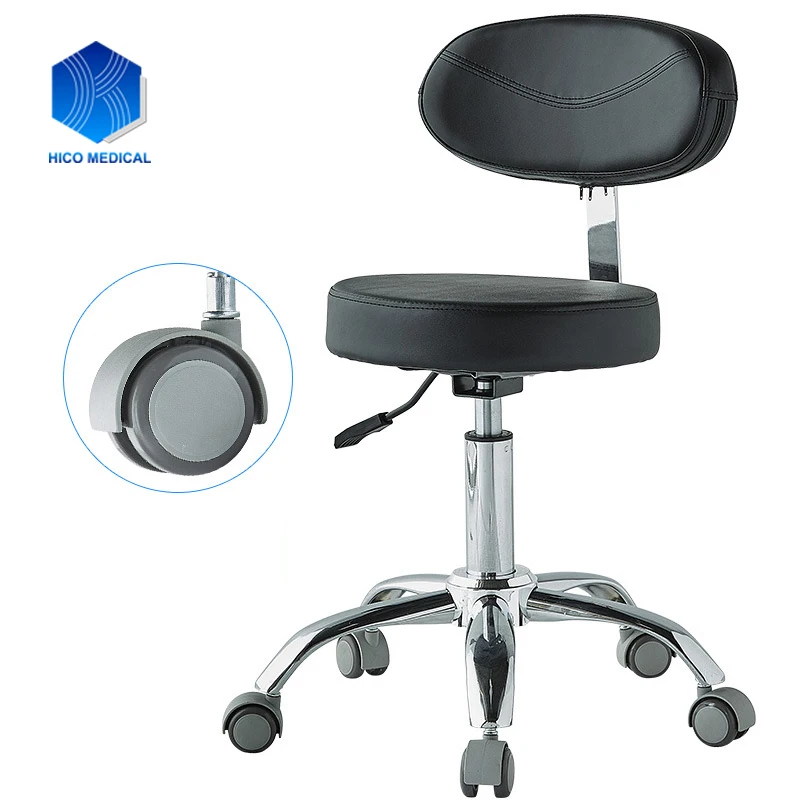 Hot Sale Good Quality Height Adjustment  Multifunctional Dental Chair Operational Chair With Universal Wheel