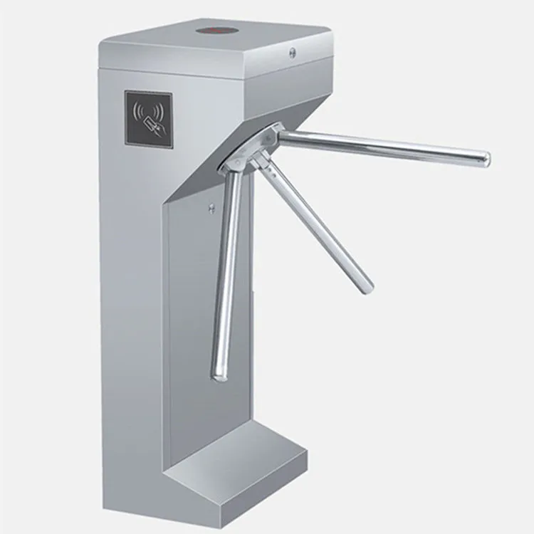 Stainless Steel Intelligent Automatic Turnstile Fast Speed Entrance Exit Tripod Turnstile