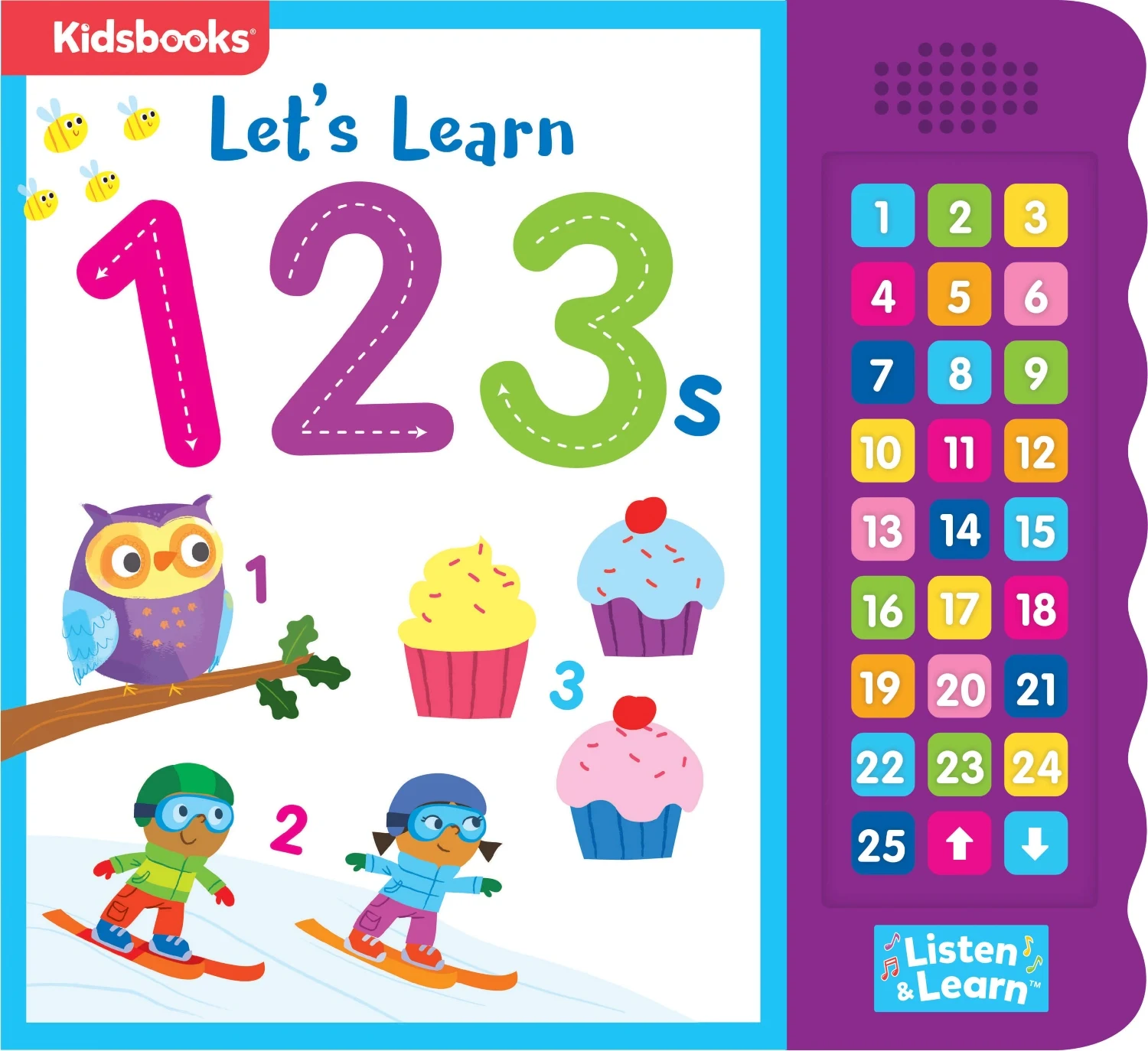 Заводская изготовленная на заказ ABC Learning английская книга пресс-Кнопка 123 звуковая для обучения детей