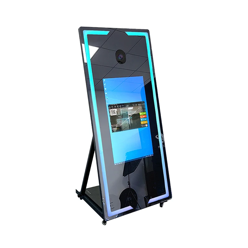 Wholesale Wedding Portable Props Selfie Magic Miroir Camera photobooth Kiosk Machine Mirror Photo Booth For Events