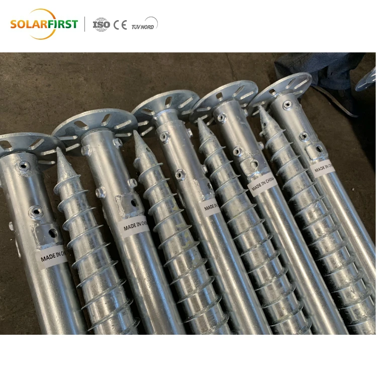 Mounting Pile Foundation Krinner Solar Accessory Spiral Greenhouse Ground Screw Pole Anchor