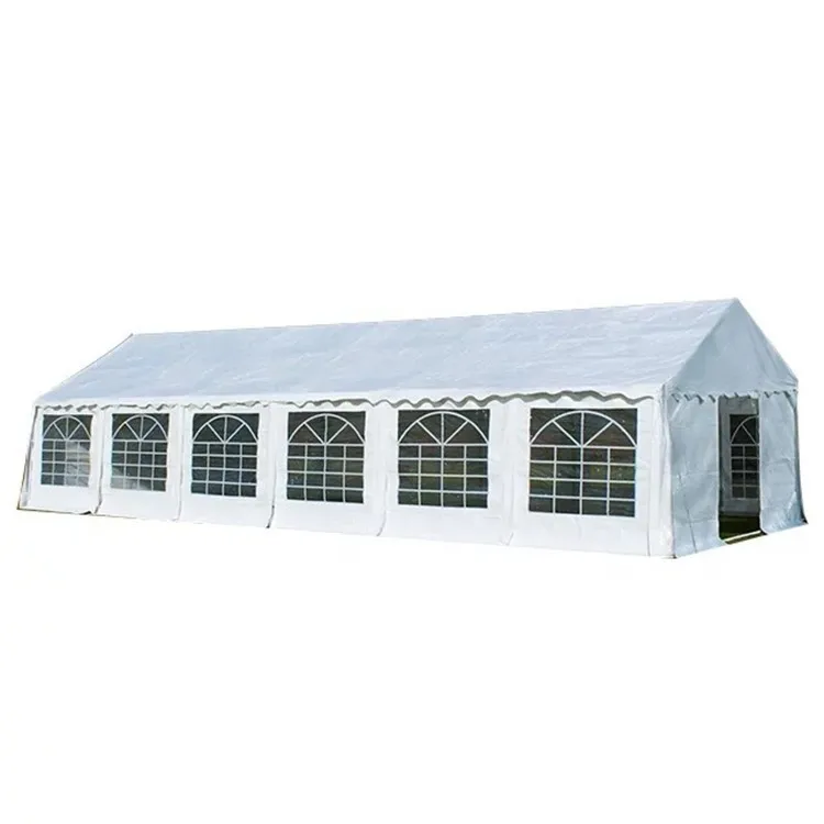 New Arrival Heavy Duty White 5x10m PVC Wedding Party Tents with Full Set of Sidewall
