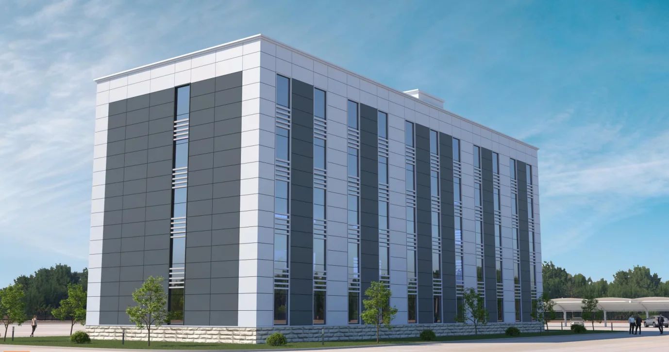 Индивидуальный коммерческий металлический строительный светильник сборный высокий стальной конструктор офисное здание