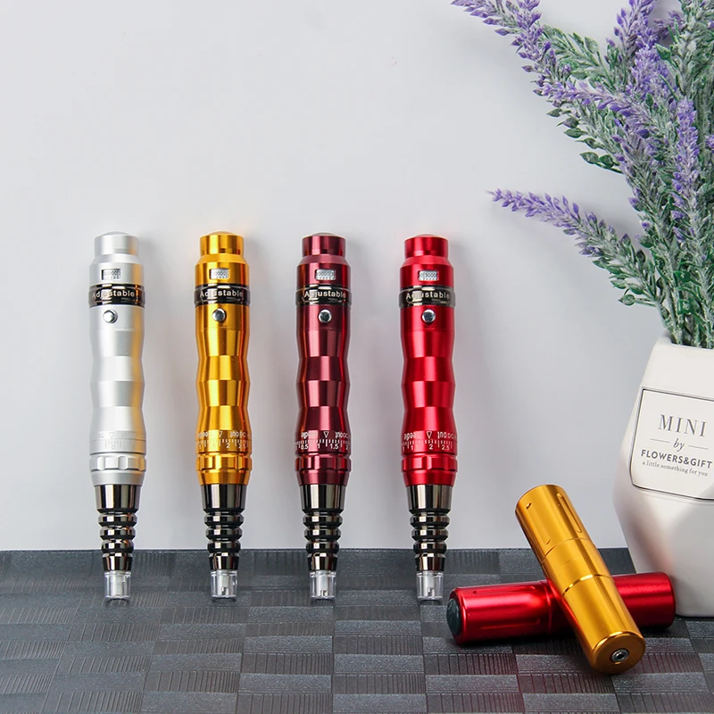 OEM Popular Korea Battery Tattoo Pen Tattoo Gun PMU MTS Permanent Makeup Microblading Machine Semi Wireless Tattoo Machine