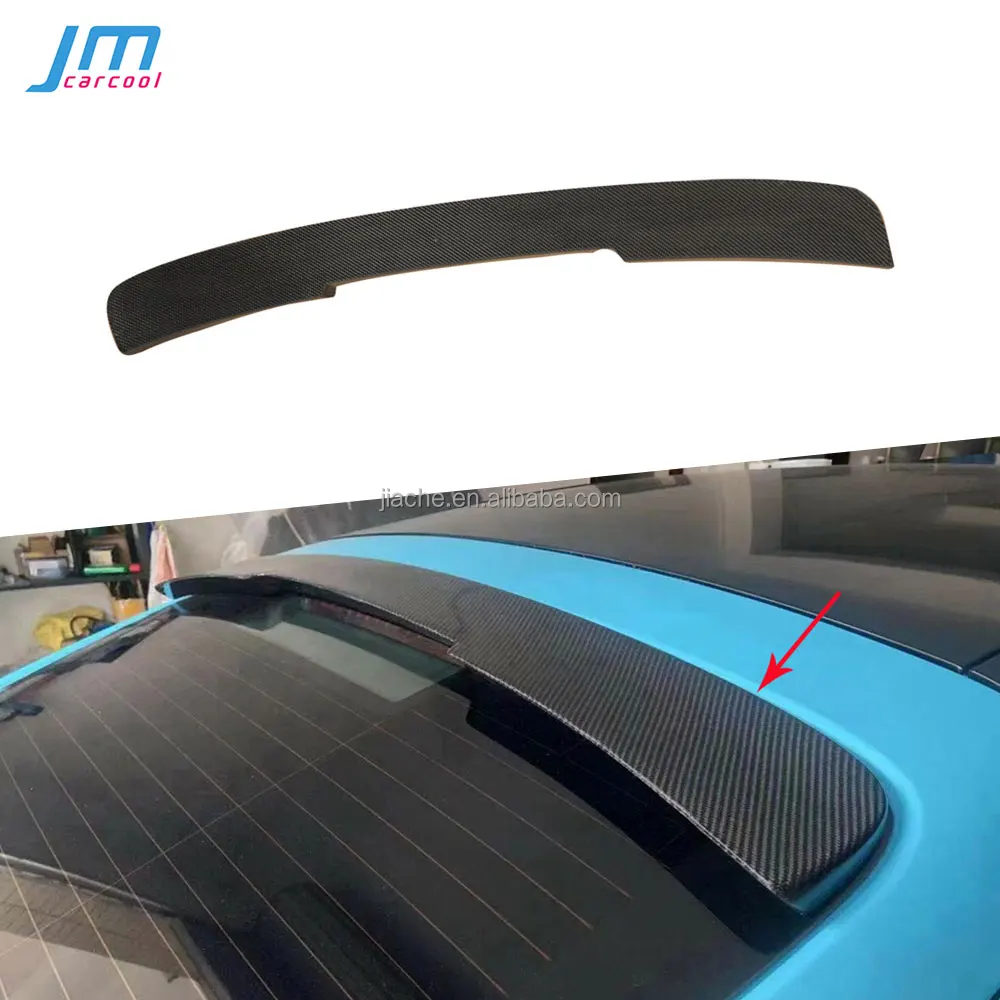 Carbon Fiber Car Rear Roof Spoiler For Porsche Panamera 970 970.1 2010-2013 Trunk Sticker Car Styling