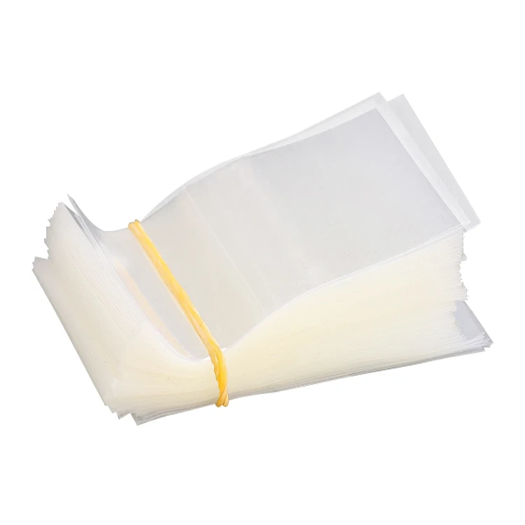  Custom clear support printing PVC PET PETG plastic shrink wrap band heat