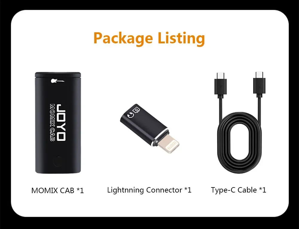 MOMIX CAB mini audio mixer for smartphone PC JOYO