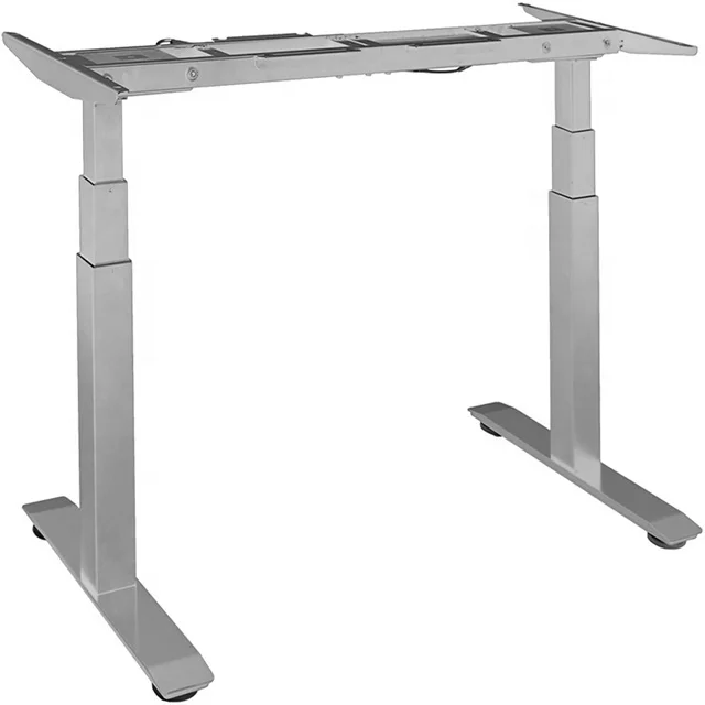 Smart furniture Wholesale Height Adjustable Metal Table Base stand-up Desk and Solutions Frame Linear Actuator