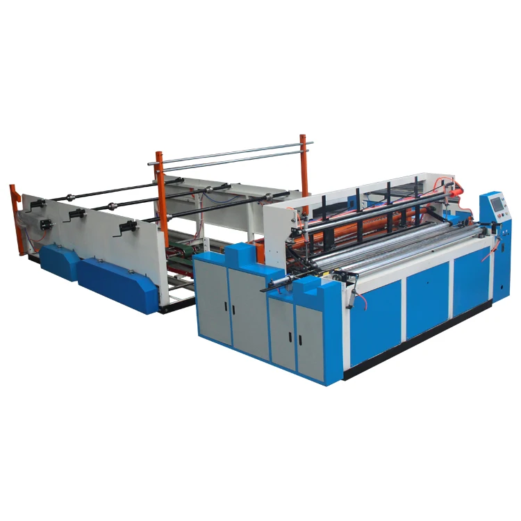 Semi-automatic Toilet Paper Roll Production Line kitchen towel machine paper processing machinery