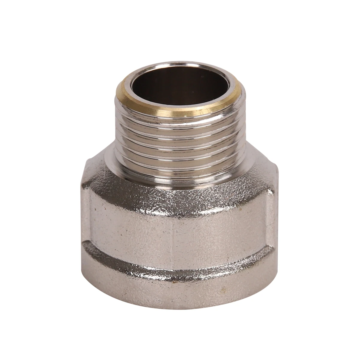 Screw Thread Water Pipe Connector Brass Fittings Plumbing Material Pex Pipe Brass Fittings