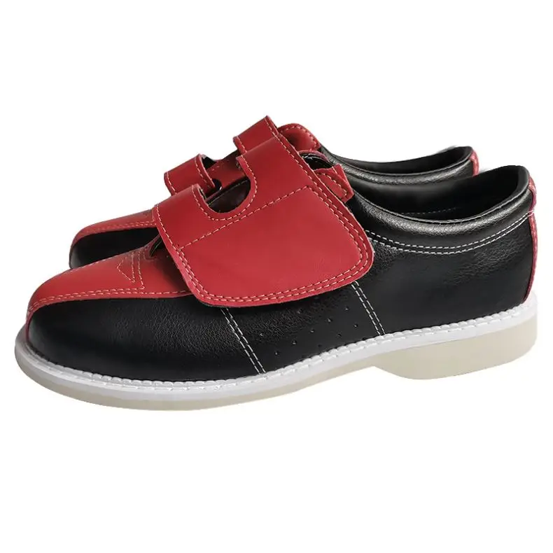 Factory price  OEM Black-Red wholesale  bowling house shoes