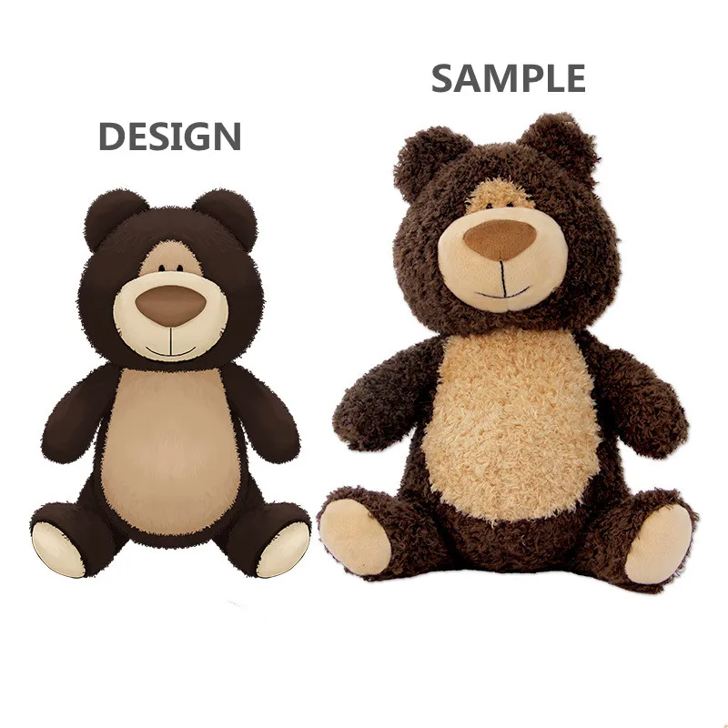 2024 new High quality factory custom plush teddy bears no moq custom stuffed animals dolls plushies