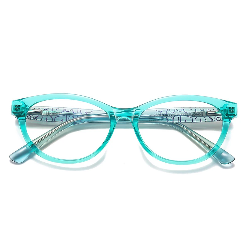 Oval Lens Anti Blue Ray Glasses Frame Eyeglass Portable Reading Glasses Anti Blue Light TR90 Frame Children Eyeglass Frame