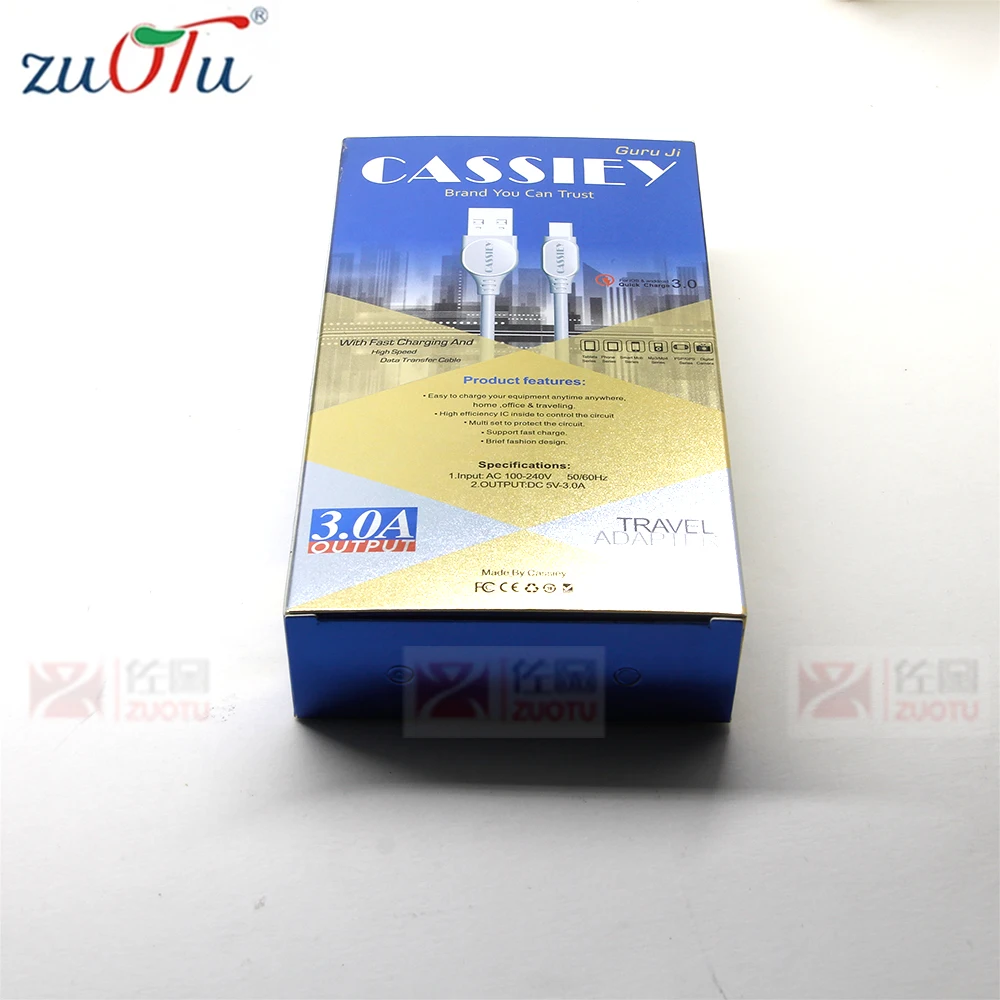 
375gsm paper high quality oem custom global charger cable management box 