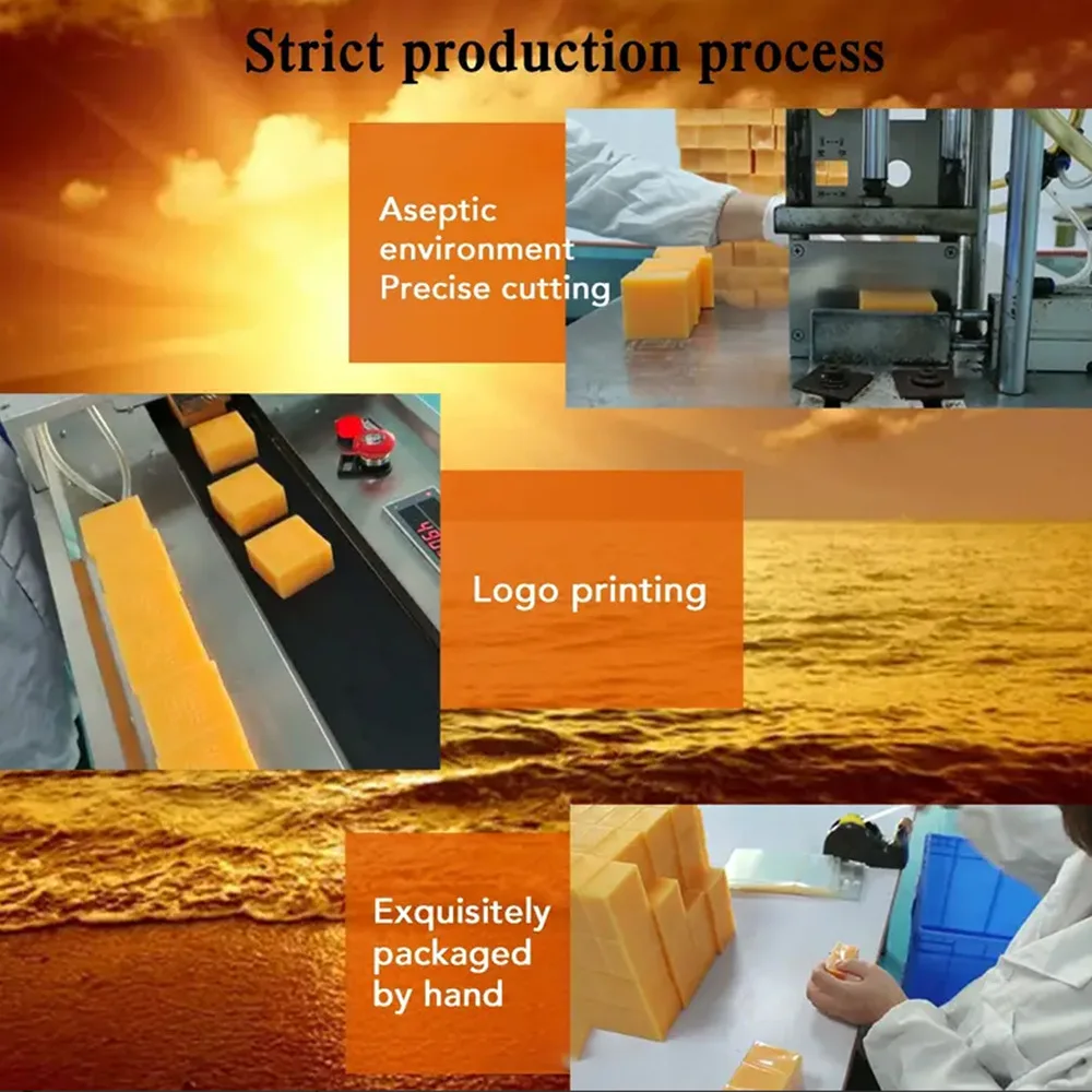 Whitening and moisturizing bath soap carrot turmeric citric acid handmade soap