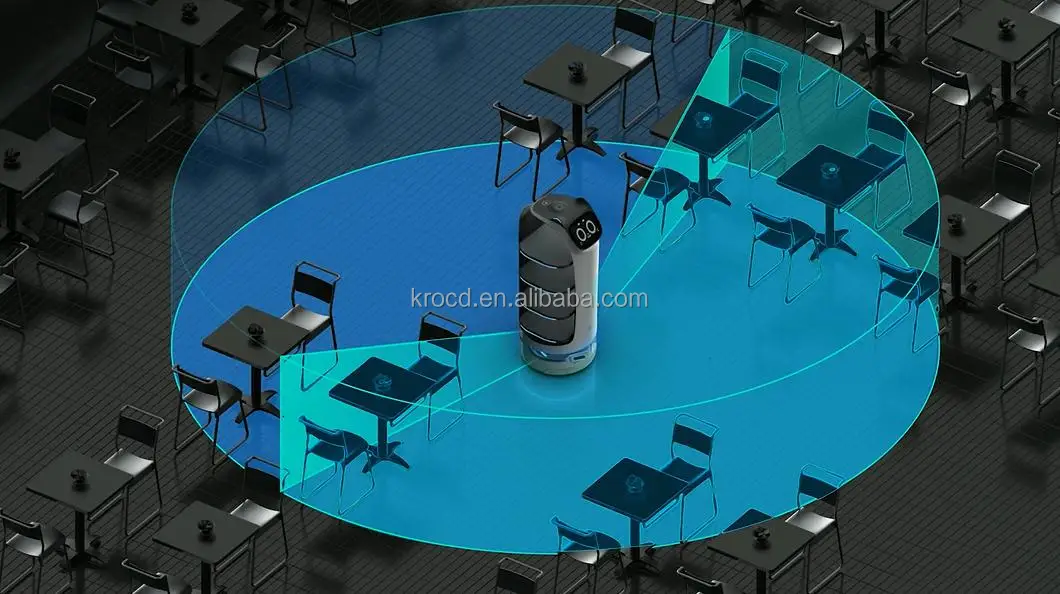 BellaBot Smart Waiter Robot A Smart  Food Delivery Robot Waiter Robot