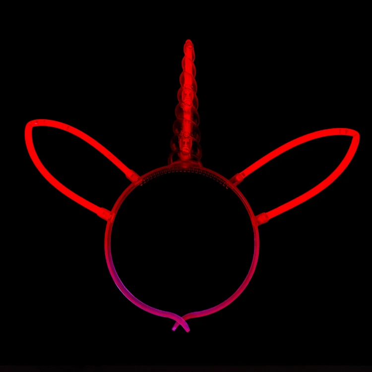 professional magic wand unicorn headband star shape dance party glow sticks