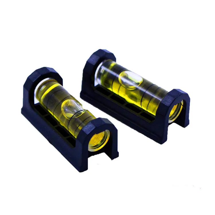 Portable Magnetic Acrylic Small Magnetic Mini Bubble Levels Spirit Level Small Spirit with Magnet Round Circular Bubble Vial