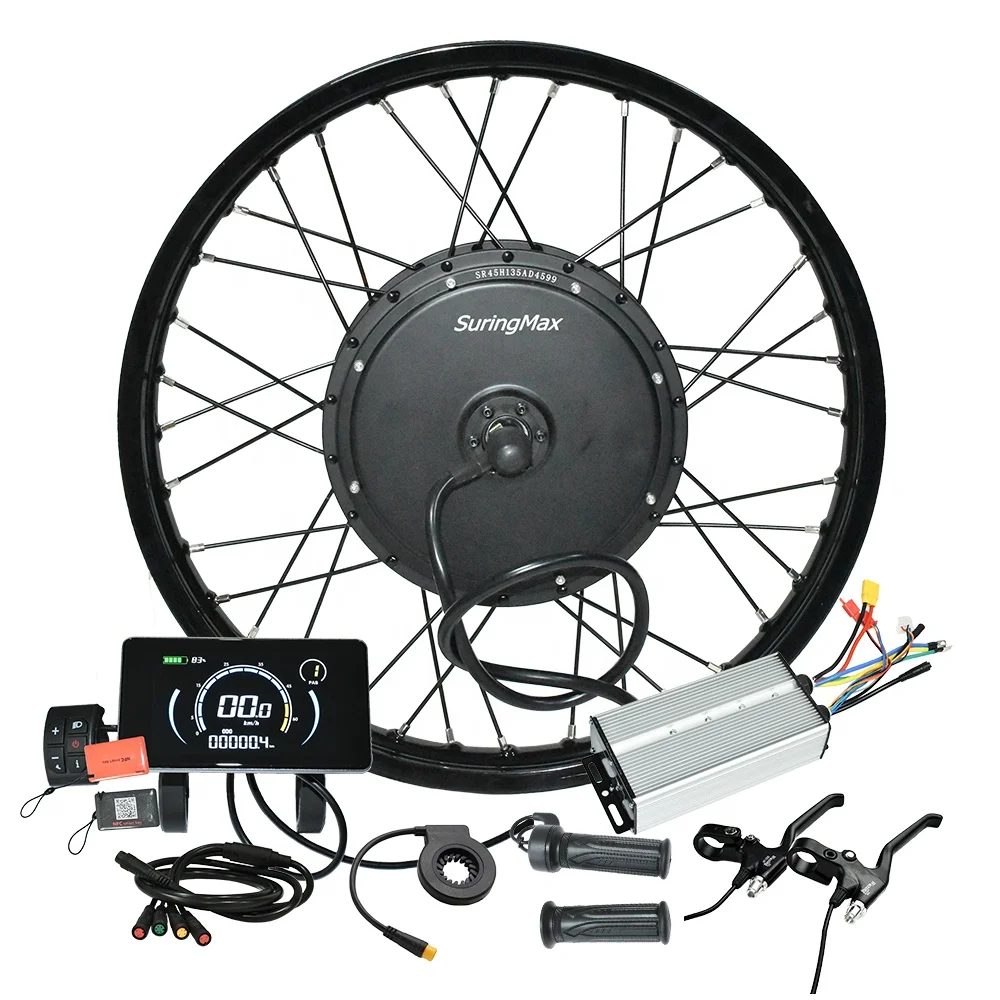 high power motorcycle 3000w full set electric bike kit 3000w 5000w electric off road ebike conversion kit 21