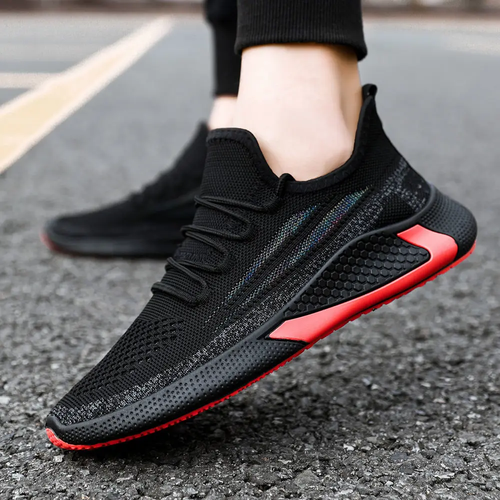 Drop Ship Ins Same Storm Men and Women Black and White Skateboarding Shoes