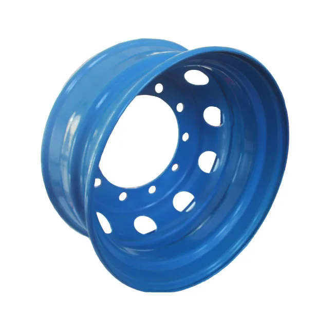 Hot selling Auto Parts 22.5x9.00 inch steel wheel rims match 12R22.5 tyre used for heavy truck bus trialer drum