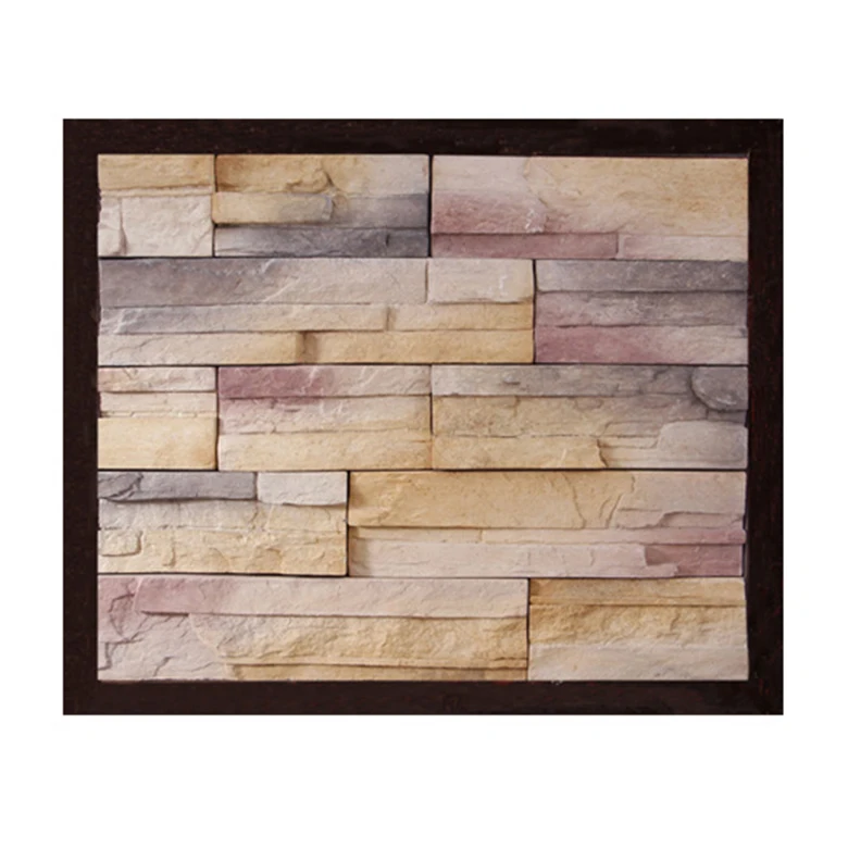 Наружный дом из искусственного камня, облицовка патио, натуральная кирпичная панель, искусственные облицовочные камни