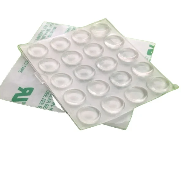 Cheap adhesive silicone rubber dampers anti slip silicon feet