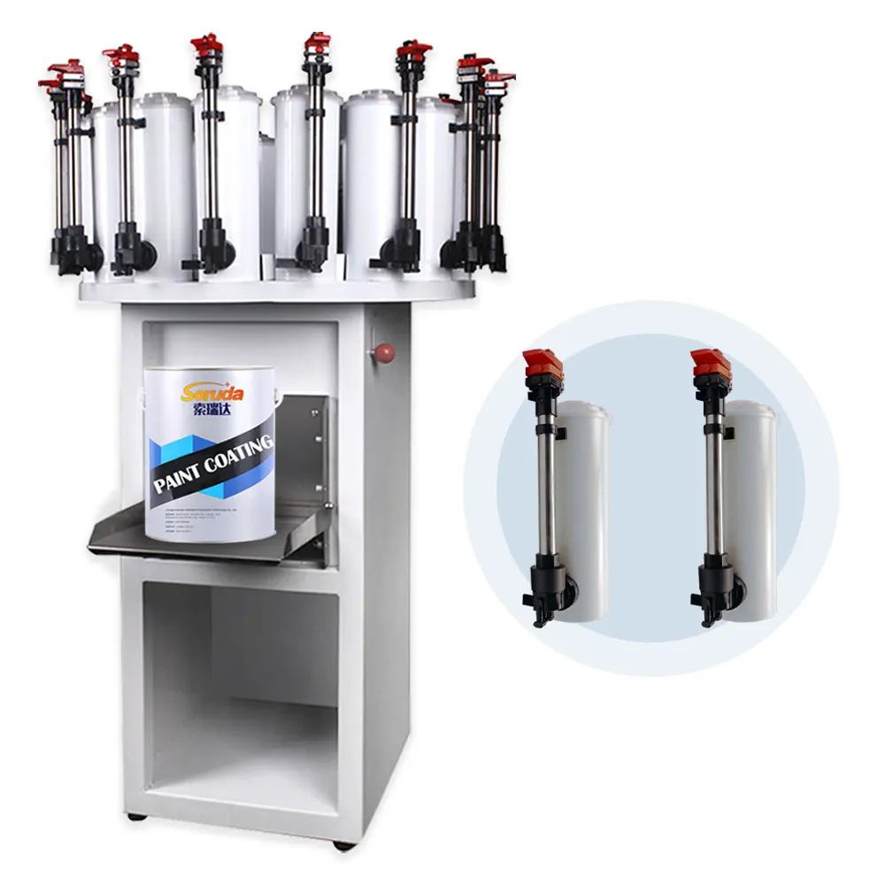 Manual toner Latex paint toner Paint paste toner