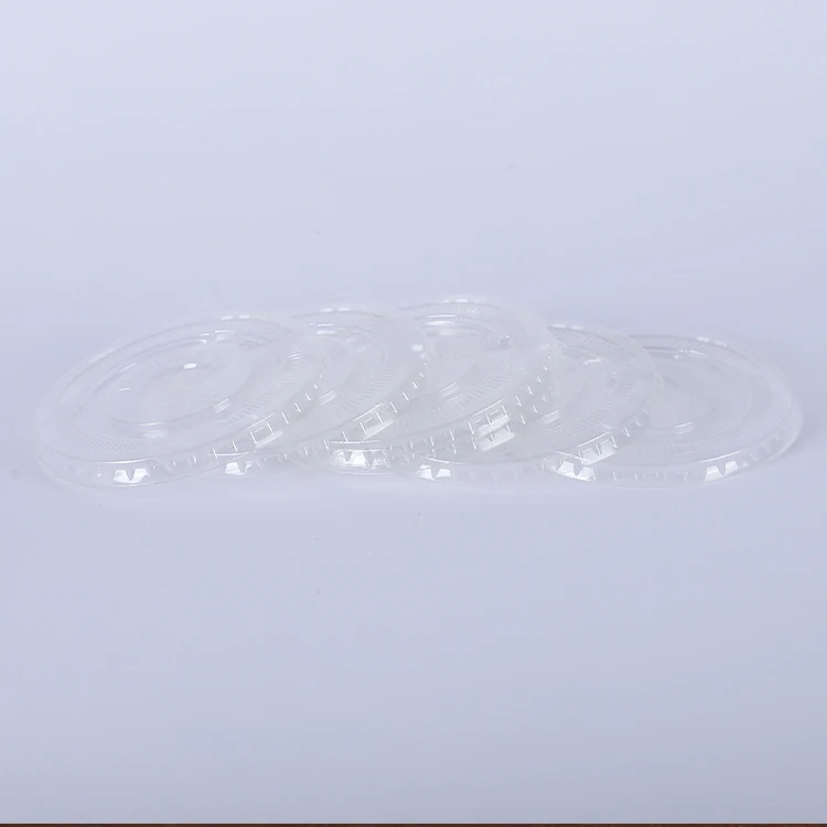 
Strongand durable 98 flat cover white plastic cover with disposable lid plastic degradable 