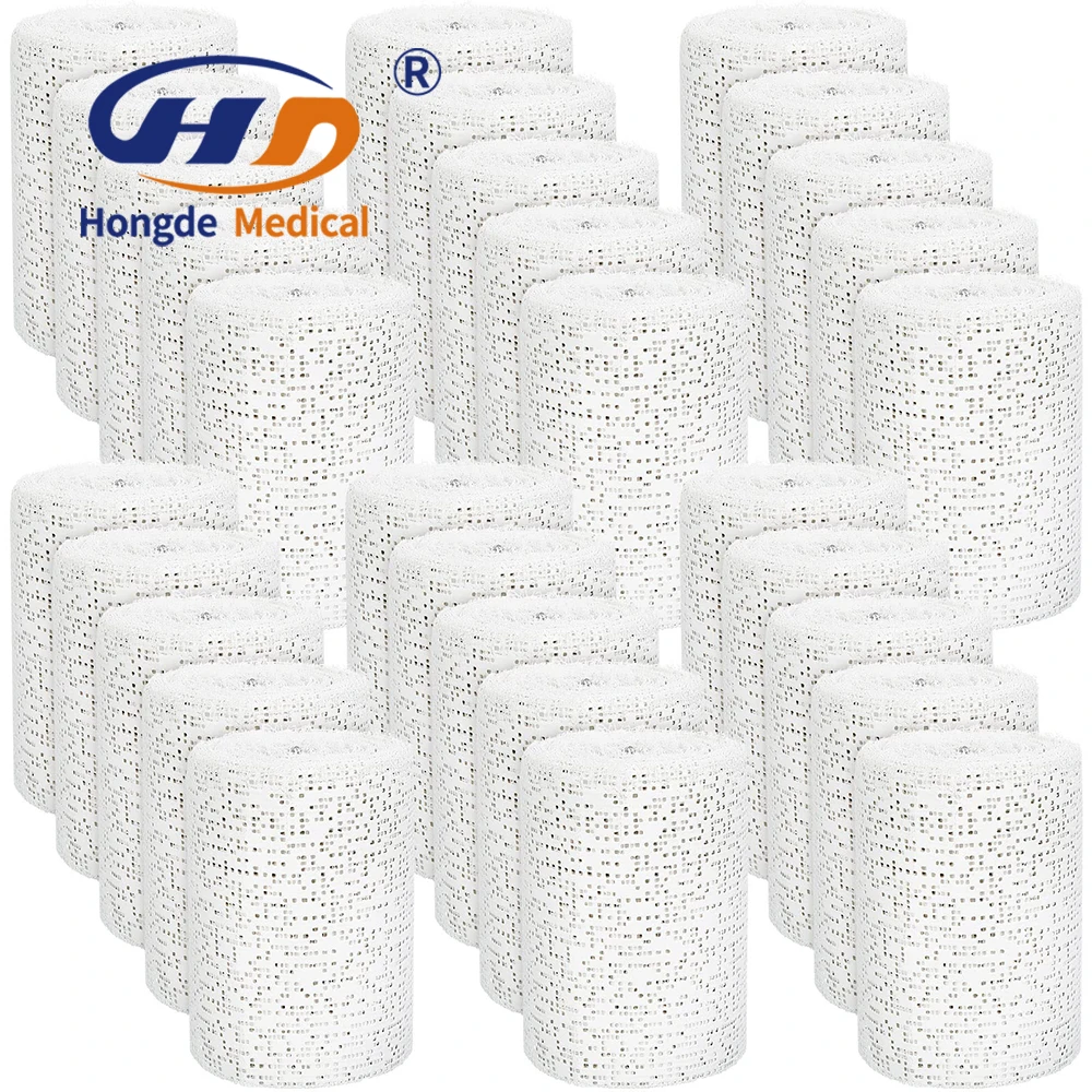 Factory Wholesale Orthopedic POP bandage gypsum Medical Orthopedic Pop Bandage Roll Safety Procedure Medical Pop
