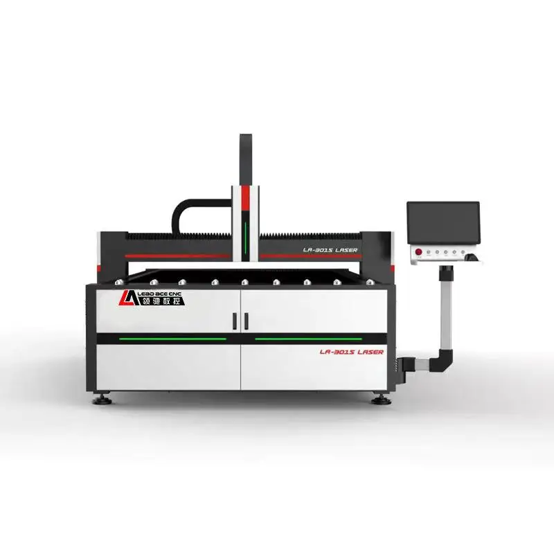 1500x3000 мм станок для лазерной резки металла с ЧПУ 1 кВт