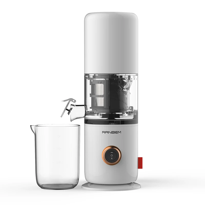 Cold Pressed Fresh Juice Small Electric Carrot Lemon Compact Vegetable Juicer Machine Mini Slow Juicer