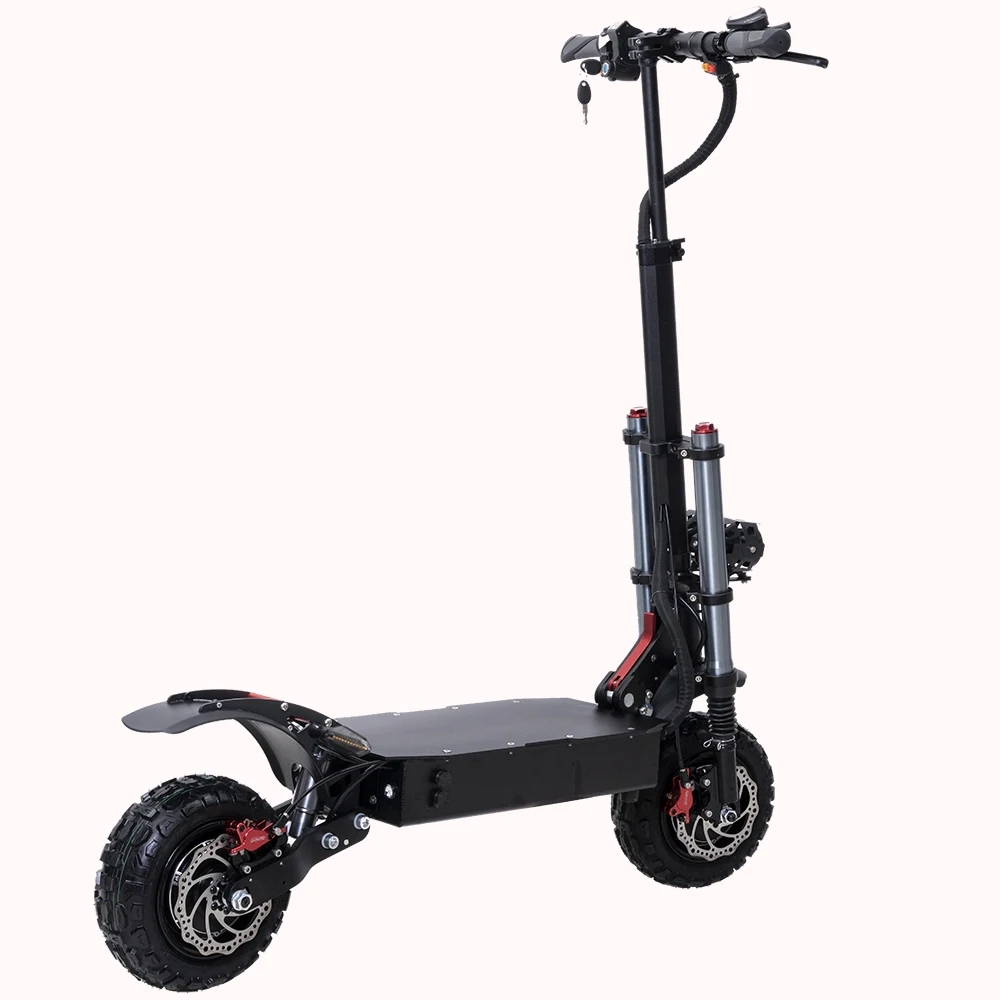 Factory price 11 inch 60v 5600w  6000W Doual Motor off road electric scooter All Terrain High Speed Electric Scooter