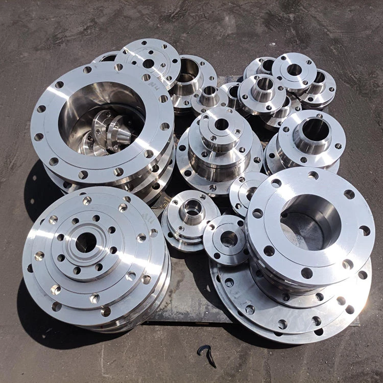 China Factory forged 2205 super duplex stainless steel sepcial alloy titanium flange