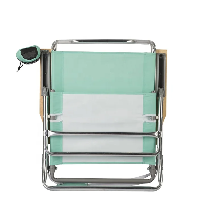 Muti-function lightweight outdoor foldable fishing camping beach chair with Towel Holder