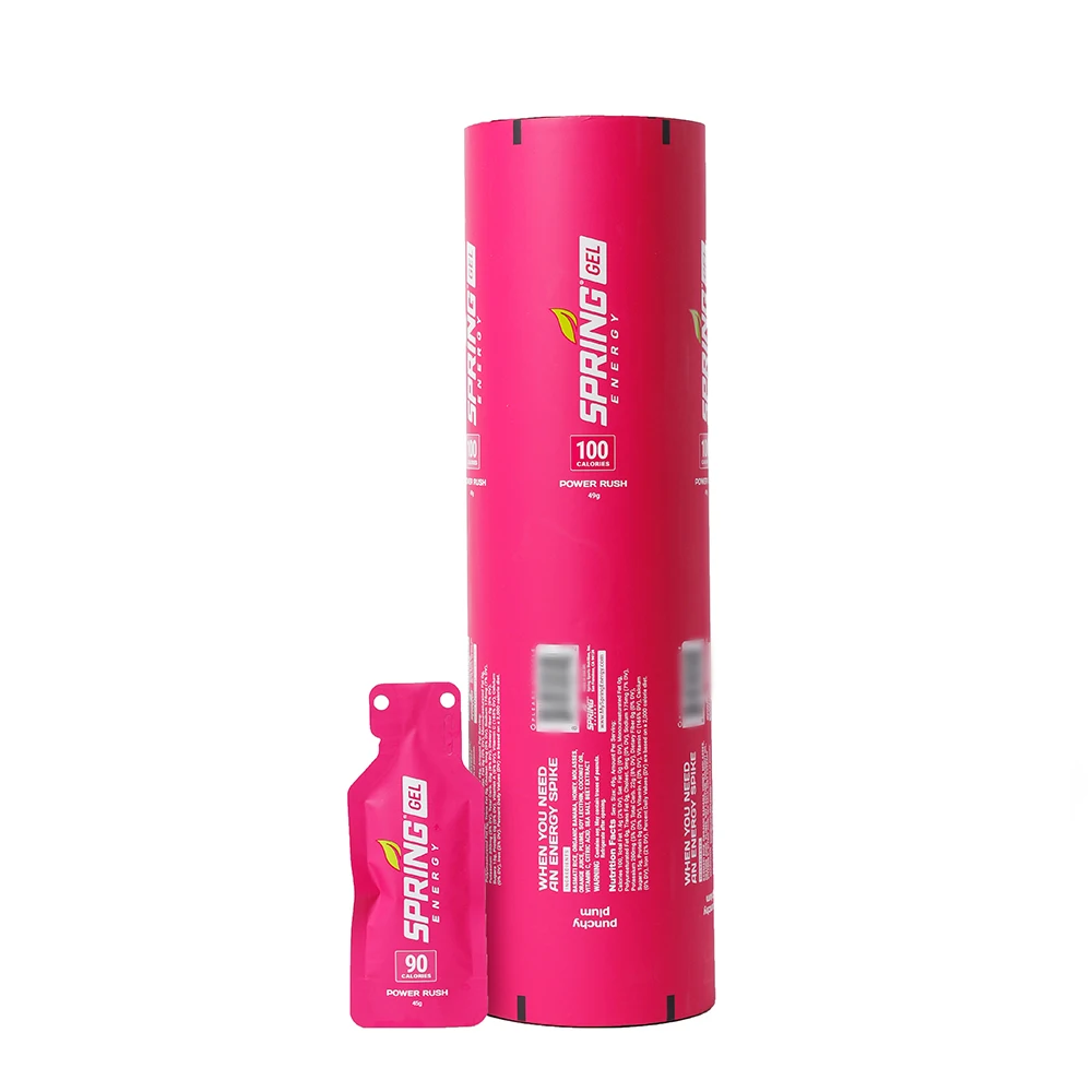 Aluminum Foil Plastic Food Packaging Laminating Film Roll for Food Packaging OPP Plastic Roll Stock Film