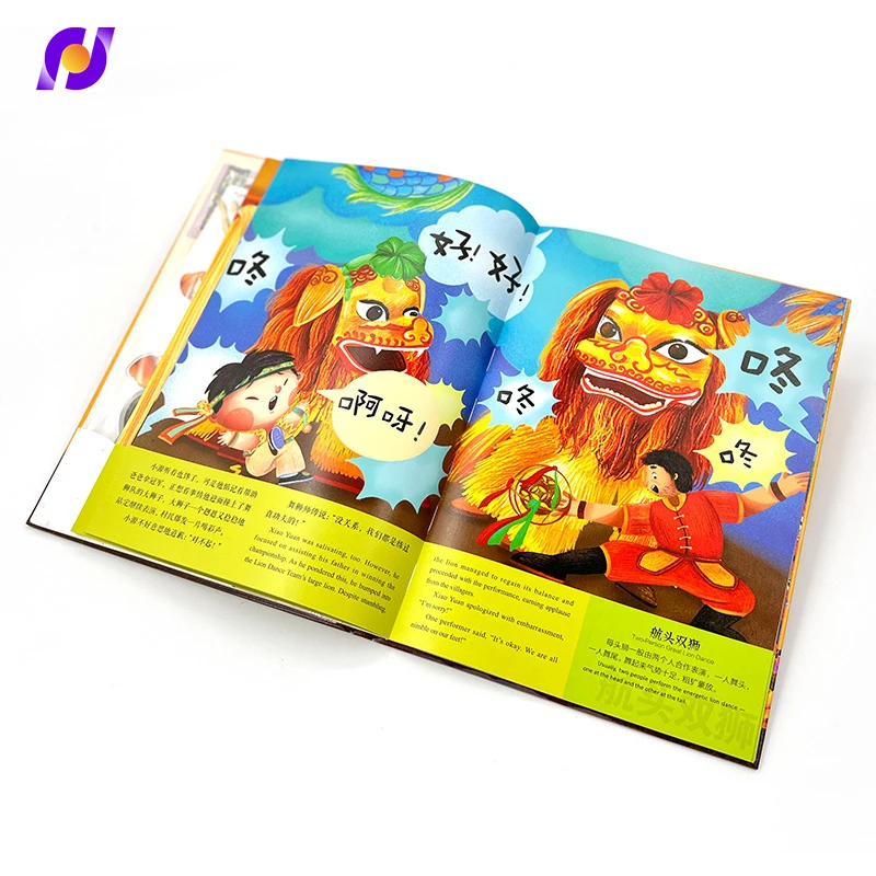 Custom Printing Animal Image  coloring Sticker Book for Children Perfect Binding Reusable Sticker Book