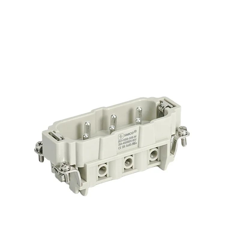 SMICO китайского производства по низкой цене продукция HSB Серии Heavy Duty 6 Pin гнездовой разъем