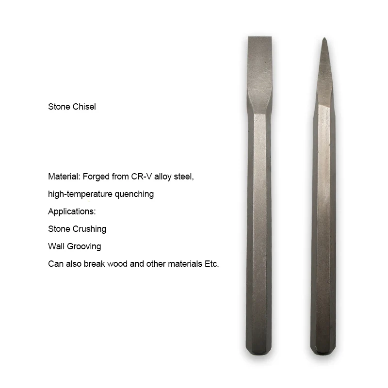 Flat Chisel for Tile Brick Removal 17x250mm Floor Chisel