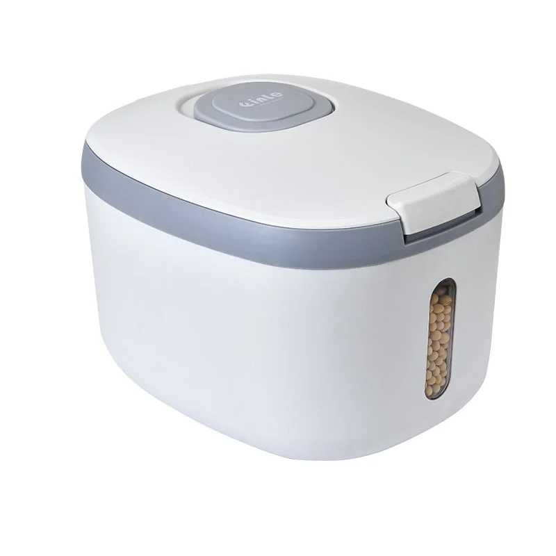 ShengBang 2022 2023 Top Plastic Cereal Dispenser Storage Box Kitchen Food Grain Rice Container