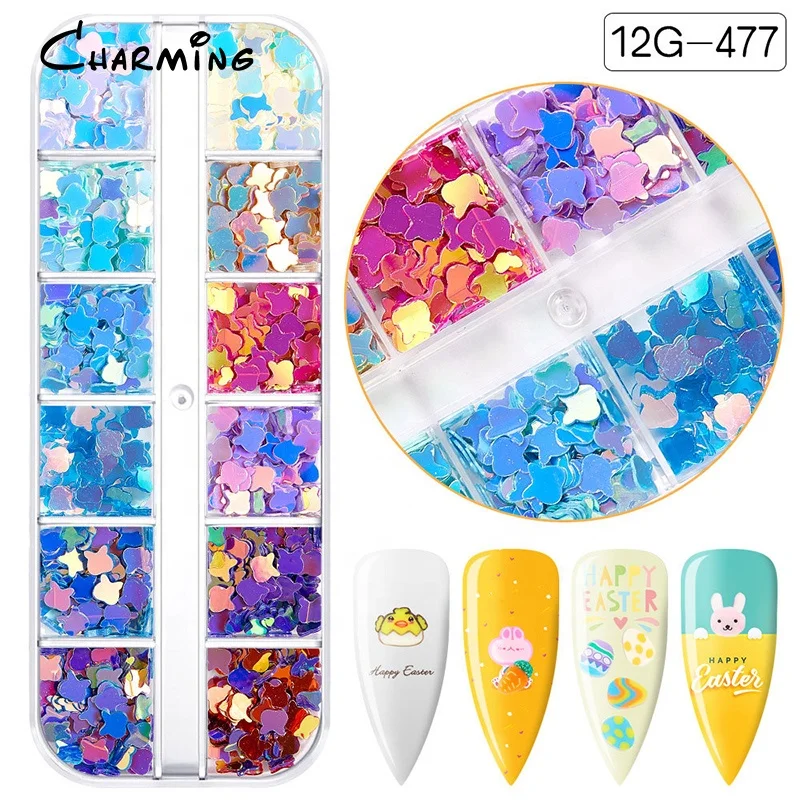 Polymer Clay Slices Sprinkles For Slime Filler DIY Clay Crafts Decoration Nail Art Easter